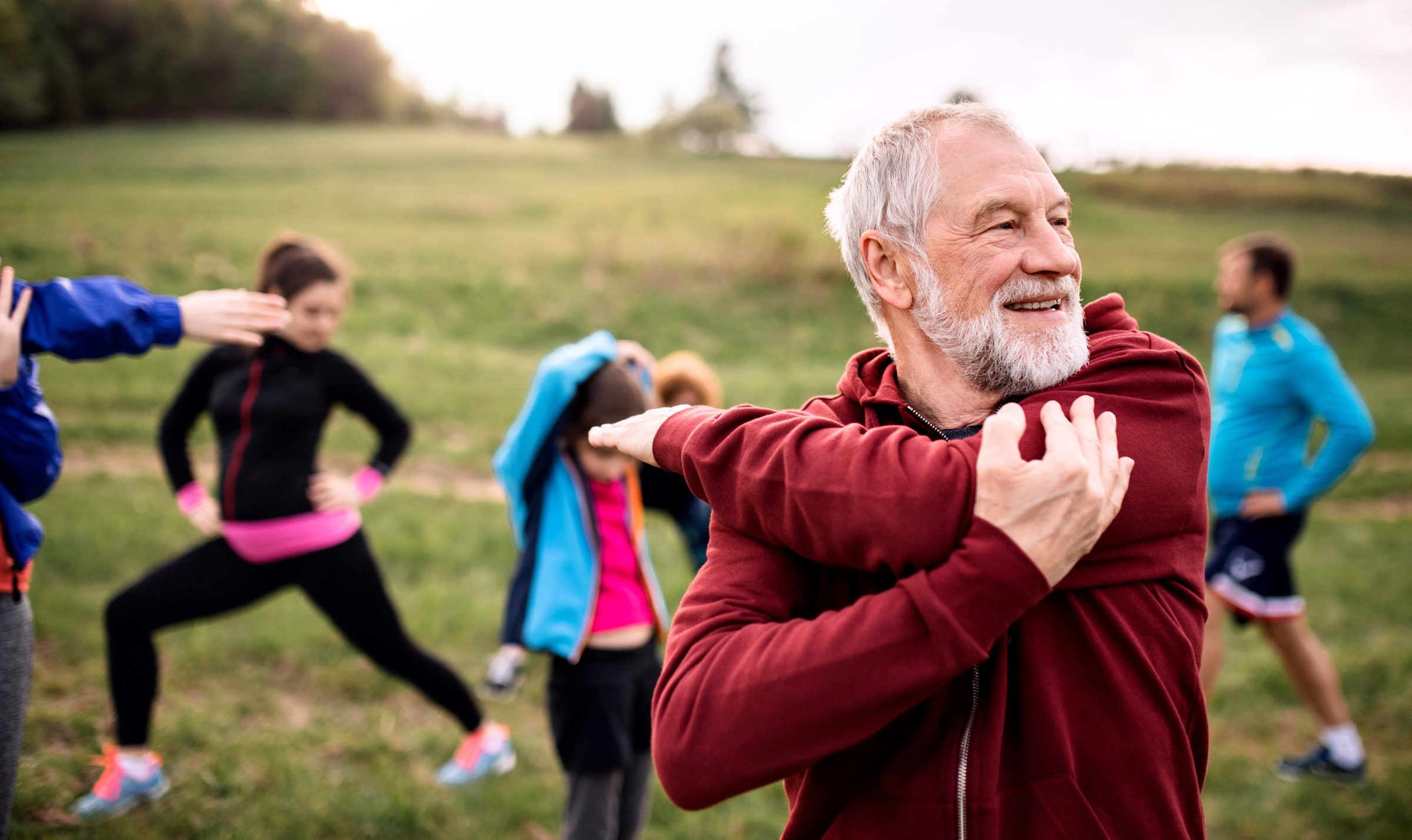 Staying active as you age.